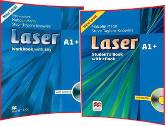 Laser 3rd edition A1+. Student's+Workbook. Підручник+Зошит. Macmillan