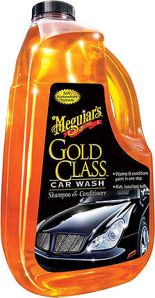 Автомобільний шампунь з кондиціонером - Meguiar's Gold Class Car Wash Shampoo & Conditioner 1,89 л. (G7164), фото 2
