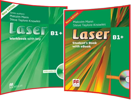 Laser 3rd edition B1+. Student's+Workbook. Підручник+Зошит. Macmillan