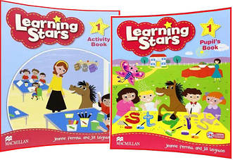 Learning Stars 1. Pupil's+Activity Book. Підручник+Зошит англійської мови. Macmillan