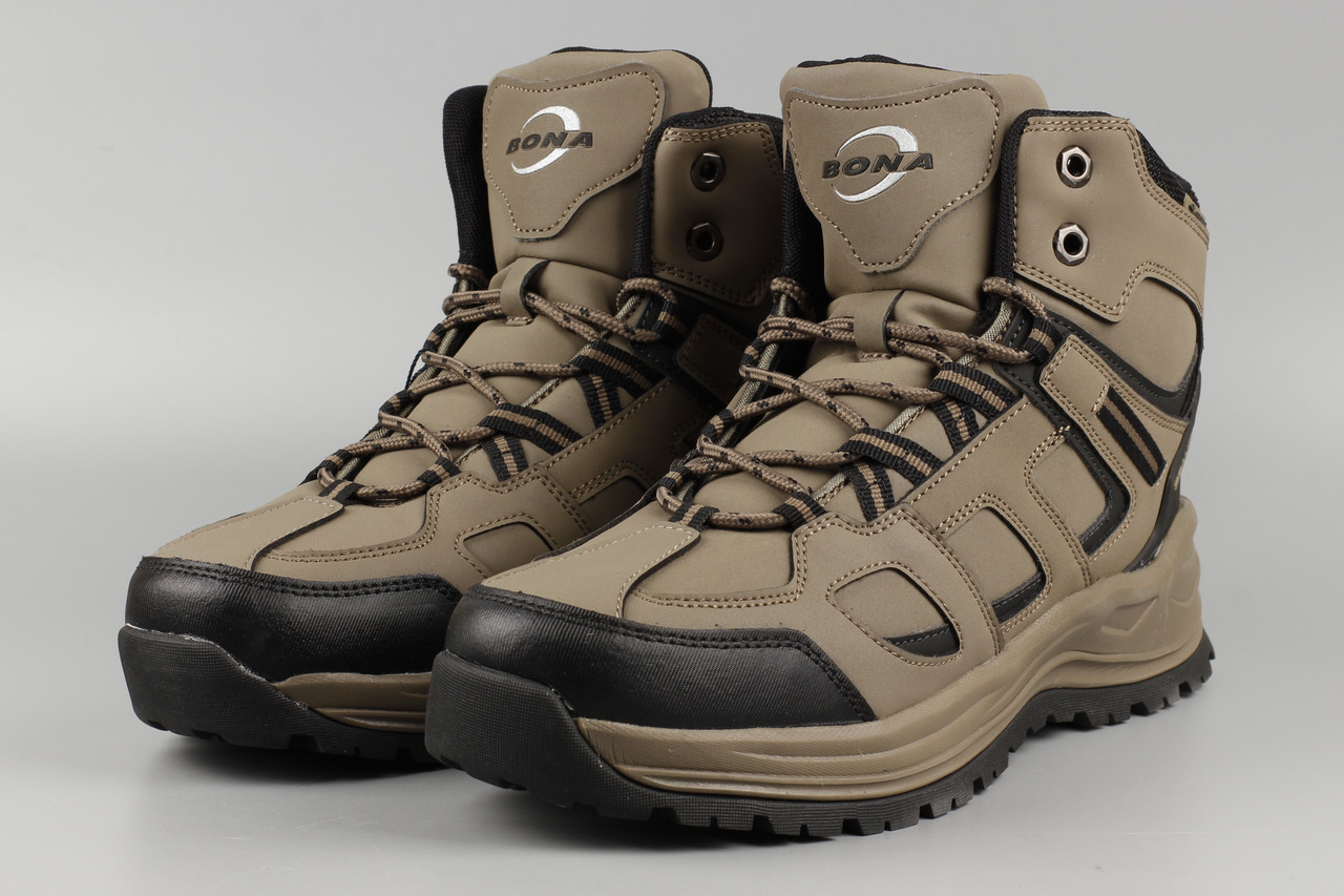 Черевики чоловічі хакі Bona 899T-6 Бона Розміри 43 44 45, фото 1