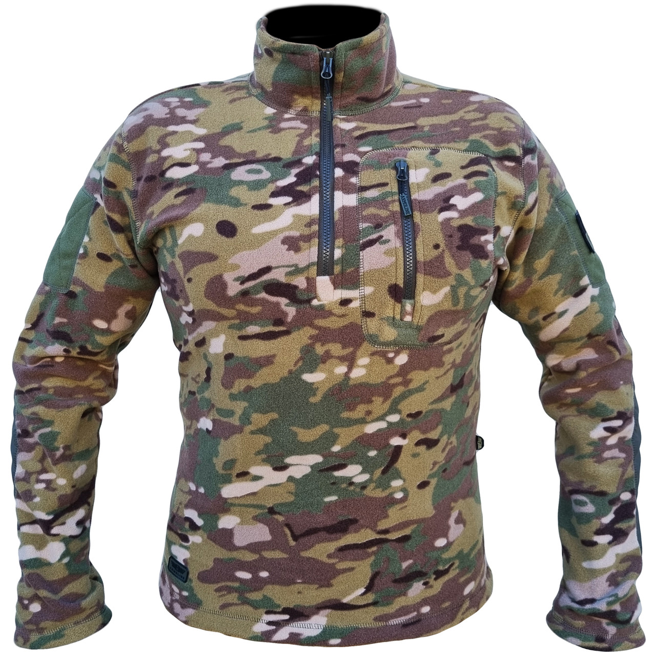 Толстовка тактична 1/4 Zip "TRAVEL DEFENCE" MULTICAM (Мікрофліс)