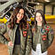 Жіночий бомбер Miss Top Gun MA-1 jacket with patches TGJ1573P (Olive), фото 2
