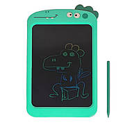 Дитячий графічний планшет для малювання PRC Animals 8.5" LCD Зелений (G304-6)