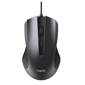 Дротова мишка Havit HV-MS752, Чорний