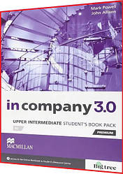 In Company 3.0 Upper-Intermediate. Student's Book Premium Pack. Підручник англійської мови. Macmillan