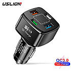 Автомобільний зарядний пристрій від прикурювача 4 USB QC 3.0 Quick Charge USLION UD7575 (HC-365) Black, фото 2