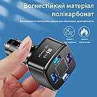 Автомобільний зарядний пристрій від прикурювача 4 USB QC 3.0 Quick Charge USLION UD7575 (HC-365) Black, фото 4