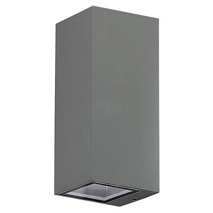 Світильник настінний Azzardo Jake Wall (dark grey) 2xGU10 IP54 AZ3321, фото 1