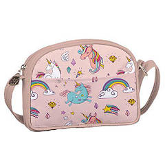 Дитяча сумка для дівчинки підліткового віку рожева 20x14 см. BST 1242004