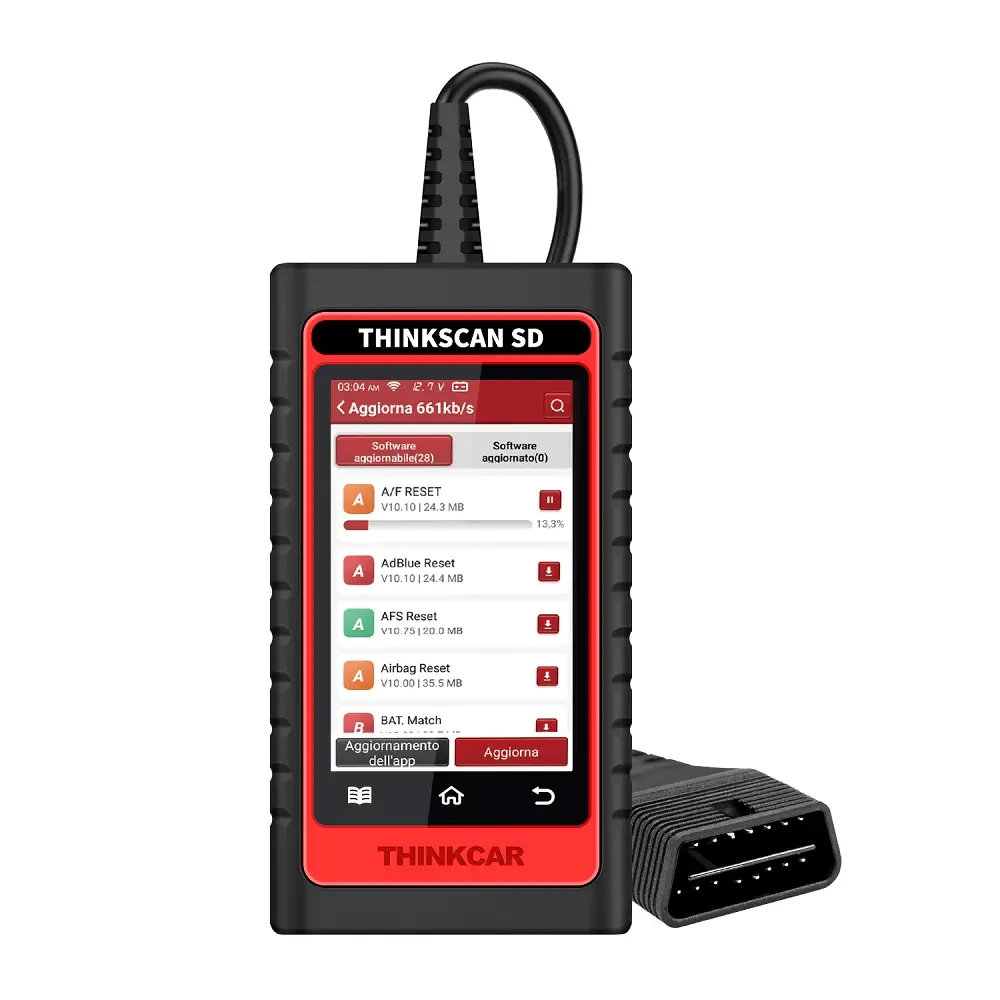 Мультимарковий діагностичний автосканер THINKCAR THINKSCAN SD6