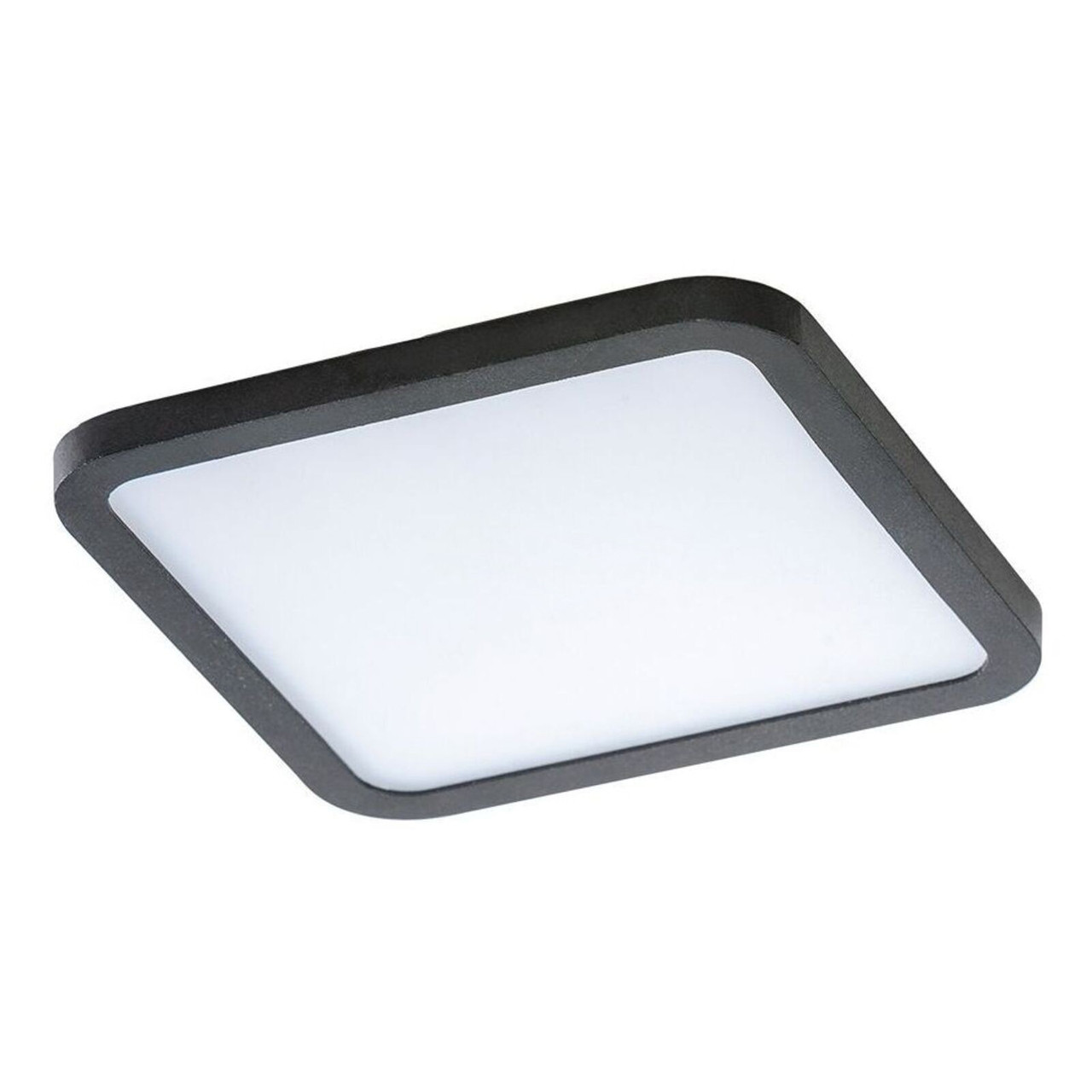 Точковий світильник Azzardo Slim Square 15 BK 12 W 3000 K IP44 1000 лм AZ2836