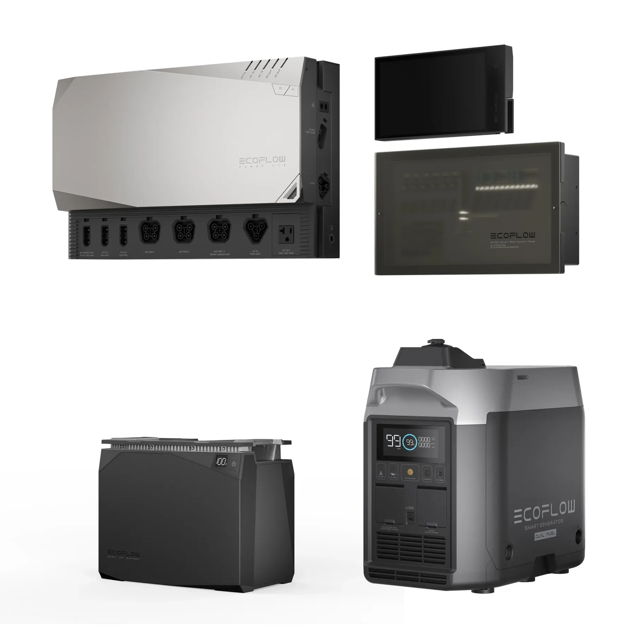 Комплект енергонезалежності Ecoflow Power Kit Power Independence Kit 2 kWh EF-PKIndependence2KWT