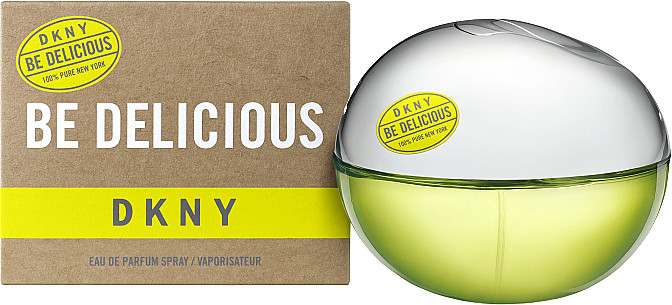 DKNY Be Delicious Парфумована вода 100 ml Духи Донна Каран Бі Делішес Зелене яблуко - фото 1 - id-p1697855306