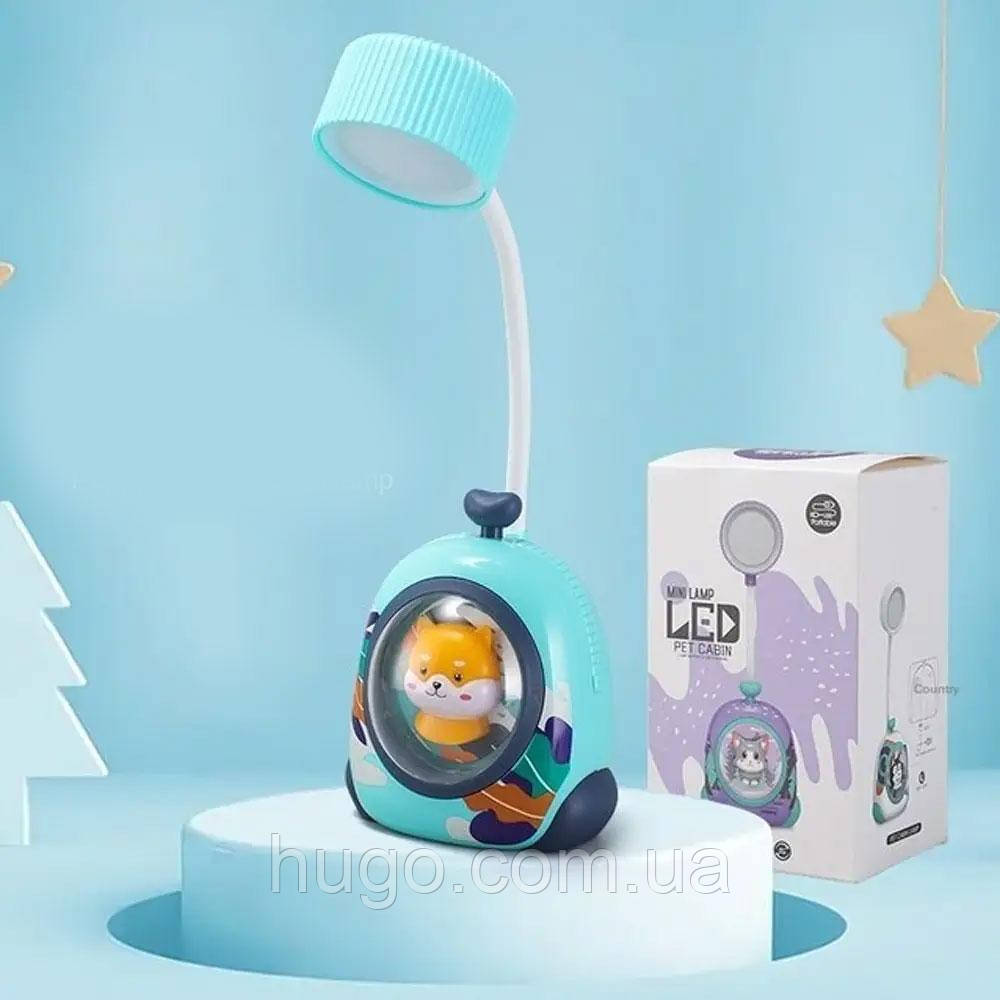 Настільна LED лампа NJ-00122 / Дитячий нічник / Світильник нічник для дітей
