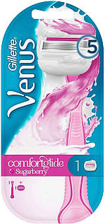 Жіноча бритва 1 касета Gillette Venus Comfortglide Sugar Berry 02327
