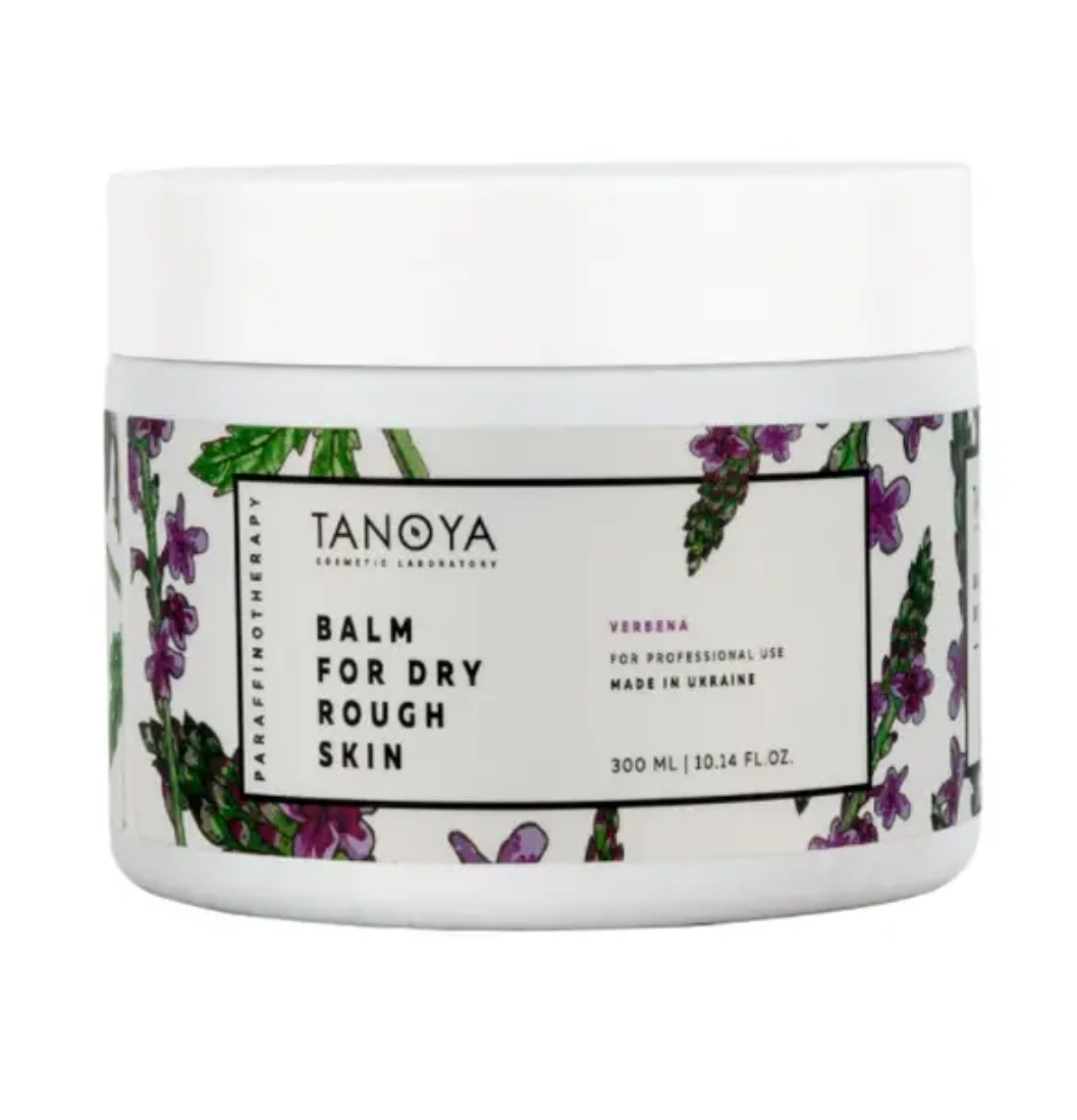 Бальзам для сухої й огрубілої шкіри Tanoya 300 мл парафінотерапія таноя