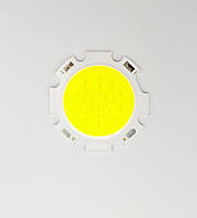 Світлодіодна матриця COB LED 10 W 28 mm Тепло білий