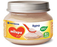 Milupa М'ясне пюре Курча 6м+ 80 г