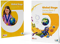 Global Stage 3. Literacy Book and Language Book. Підручники англійської мови. Macmillan