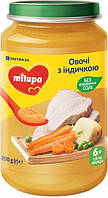 Овочево-м'ясне пюре Milupa Овочі з індичкою для дітей від 6 місяців 200 г