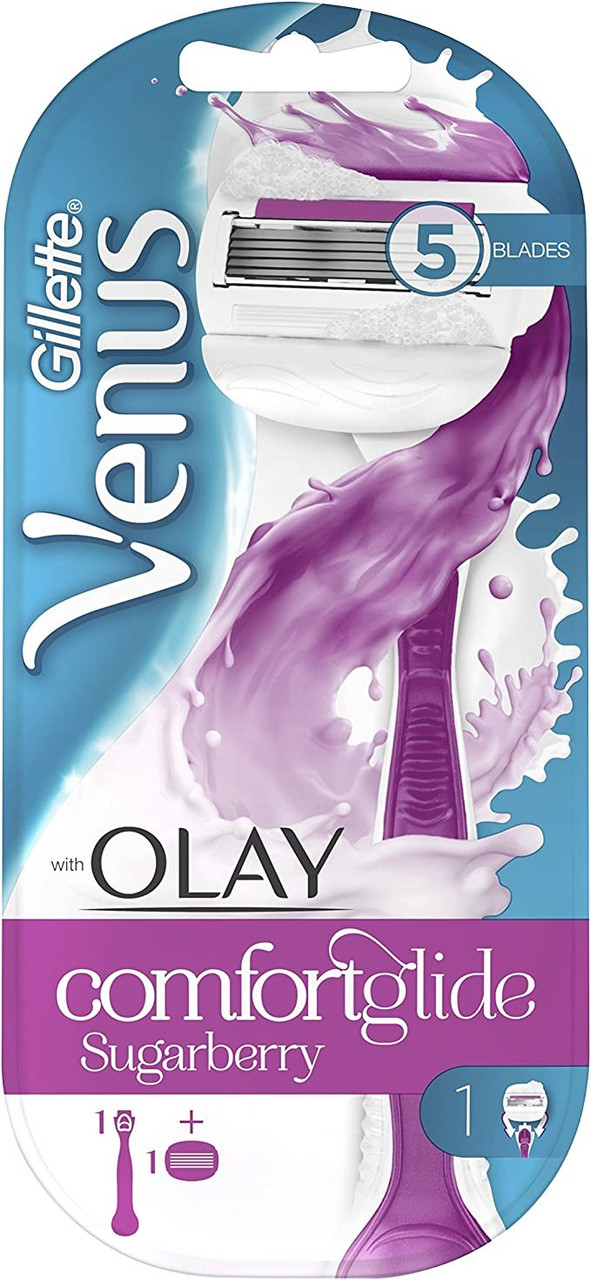 Жіноча бритва 1 касета Gillette Venus Comfortglide Sugar Berry with Olay 02328