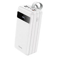 Портативный аккумулятор Повербанк Power Bank Hoco J86B (60000 mAh) Electric 22.5W fully compatible White