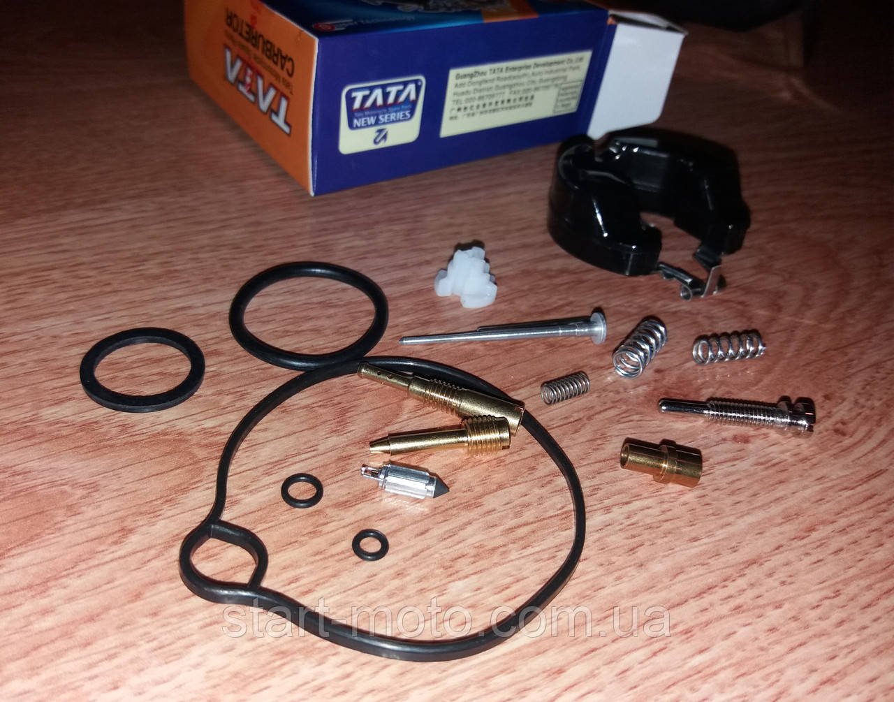 HONDA 50 ⁇ 80 DIO ZX AF34 ⁇ 35 AF34 Ремкомплект карбюратора фірма TATA Оригінал Тайвань, фото 1