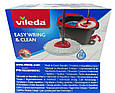 Турбо-роторна швабра Vileda Easywring & Clean Turbo (відро з віджимом, Чехія), фото 10