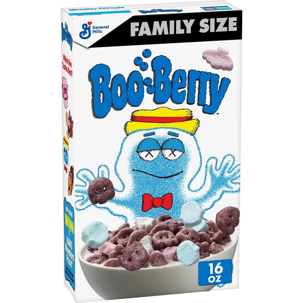 Сухиий сніданок Halloween Boo Berry Blueberry with marshmallows 447g
