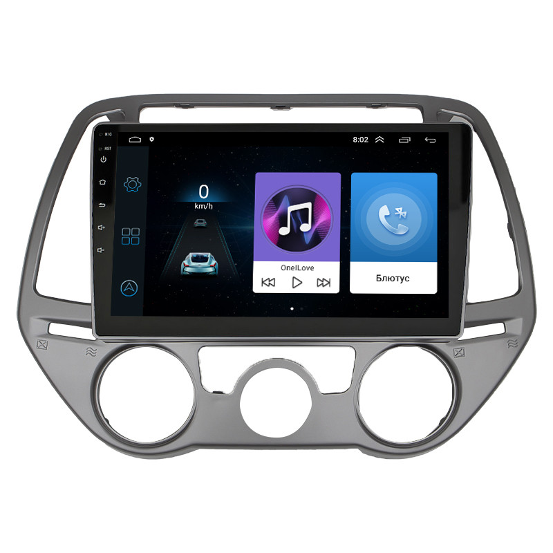 Штатна магнітола 9" Lesko для Hyundai i20 I Рестайлінг 2012-2014 1/16Gb Wi-Fi GPS Base Хюндай