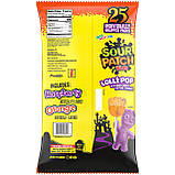 Набір льодяників із кислою посипкою Sour Patch Kids Lollipops 375g — 25 шт., фото 4