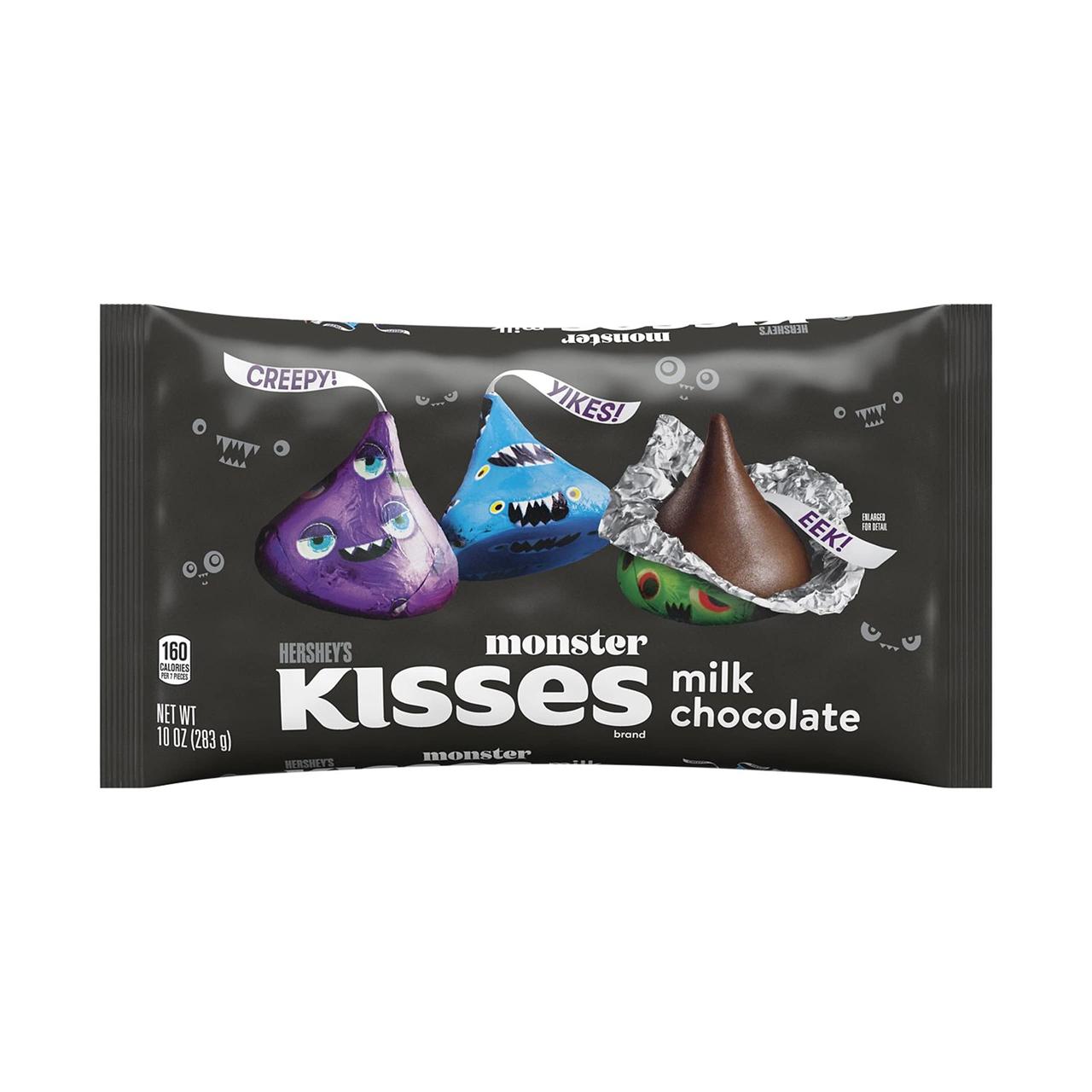 Цукерки Hershey`s Kisses Monster Milk Chocolate 283g, фото 1