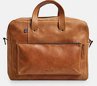 Большая кожаная сумка «New Traveler» для деловых путешествий, цвет в наличии, размер S Коньячный