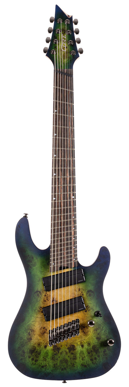 8-струнна електрогітара CORT KX508 Multi Scale II (Mariana Blue Burst), фото 1