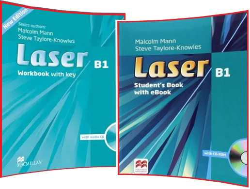 Laser 3rd Edition B1. Student'S+Workbook. Учебник+Зошит. Macmillan.