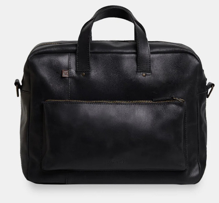 Велика шкіряна сумка «New Traveler» для ділових подорожей, колір у наявності, розмір M