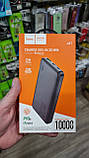 Оригінал повербанк Hoco J87 чорний 10000 mah, універсальна мобільна батарея Hoco J87 10000 на телефон айфон, фото 5