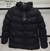 Куртки зимові на хлопчика гуртом, Nature, 8-16 рр. арт. RYB-7327-2