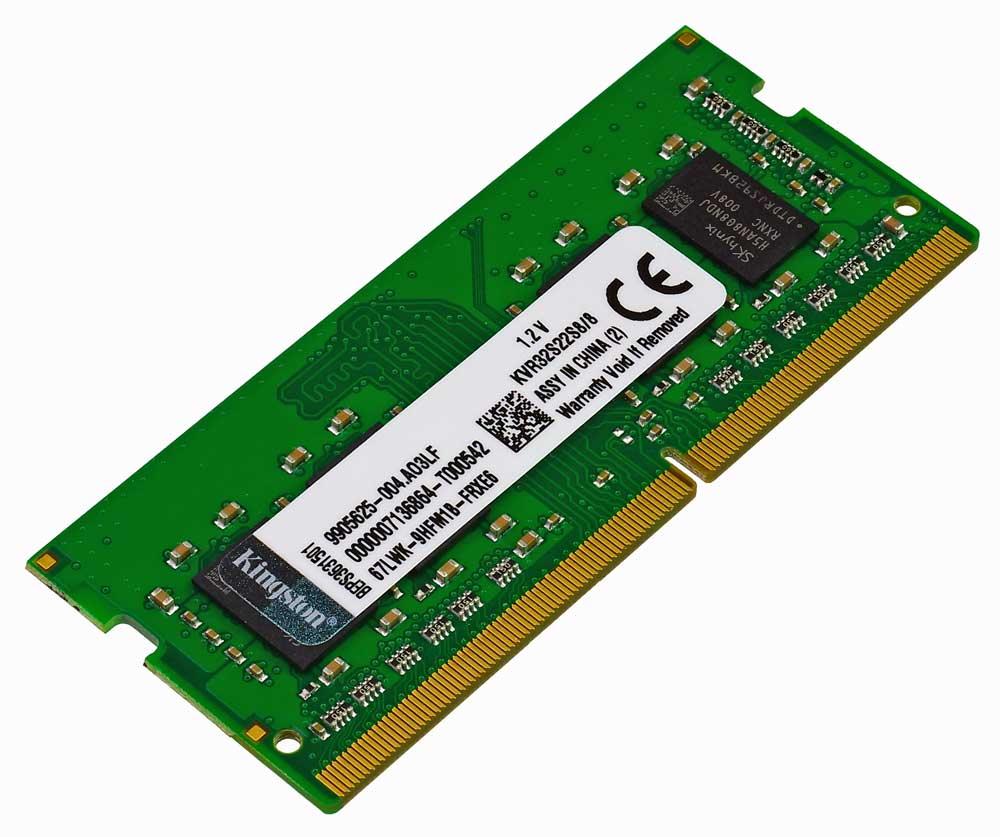 оперативна пам'ять Kingston ddr4 8gb 3200 в ноутбук