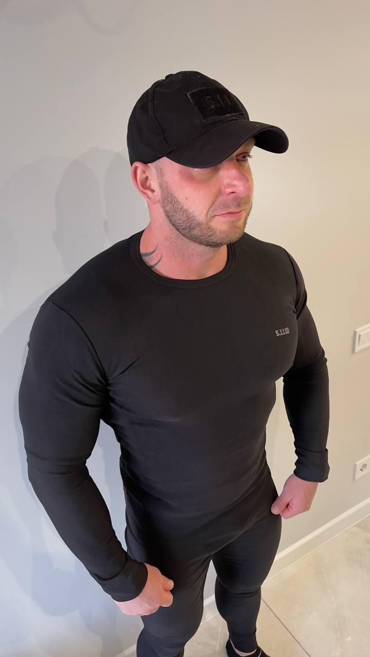 Тактическое Мужское Термобельё Tactical 5.11 Черного Цвета. Военный ...