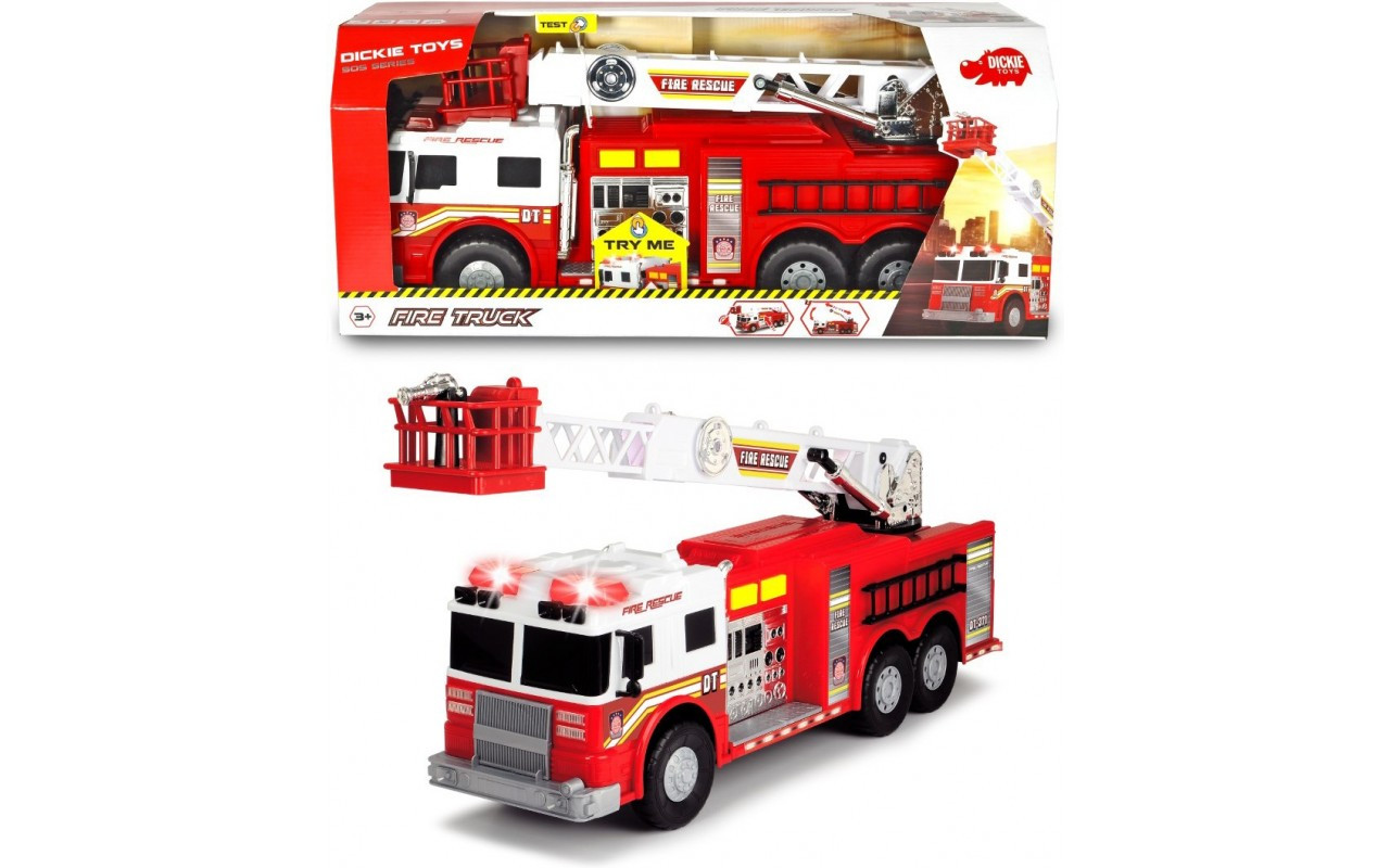 Пожежна машинка Dickie Toys с телескопічною драбиною 3719008