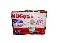 Підгузки-трусики 4 (дівчинка) 36шт ТМ HUGGIES "Kg"