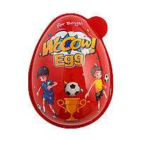Яйце пластикове з цукерками та сюрпризом для хлопчика WOOOW egg, фото 6