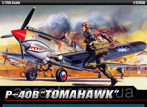 P-40B TOMAHAWK 1/72 Academy 12456, фото 1