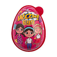 Яйце пластикове з цукерками та сюрпризом для дівчинки WOOOW egg, фото 5