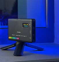 Світлодіодна лампа для відеознімання Luxceo W140 RGB 3100 mAh 2500-9000K, фото 4