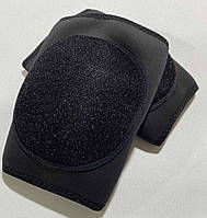 Оригінальні наколінники чорні з люрексом вкладиш-чашечка 8 мм, з вирізом XL