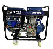 Дизельний генератор PROFI-TEC PE-8000DE