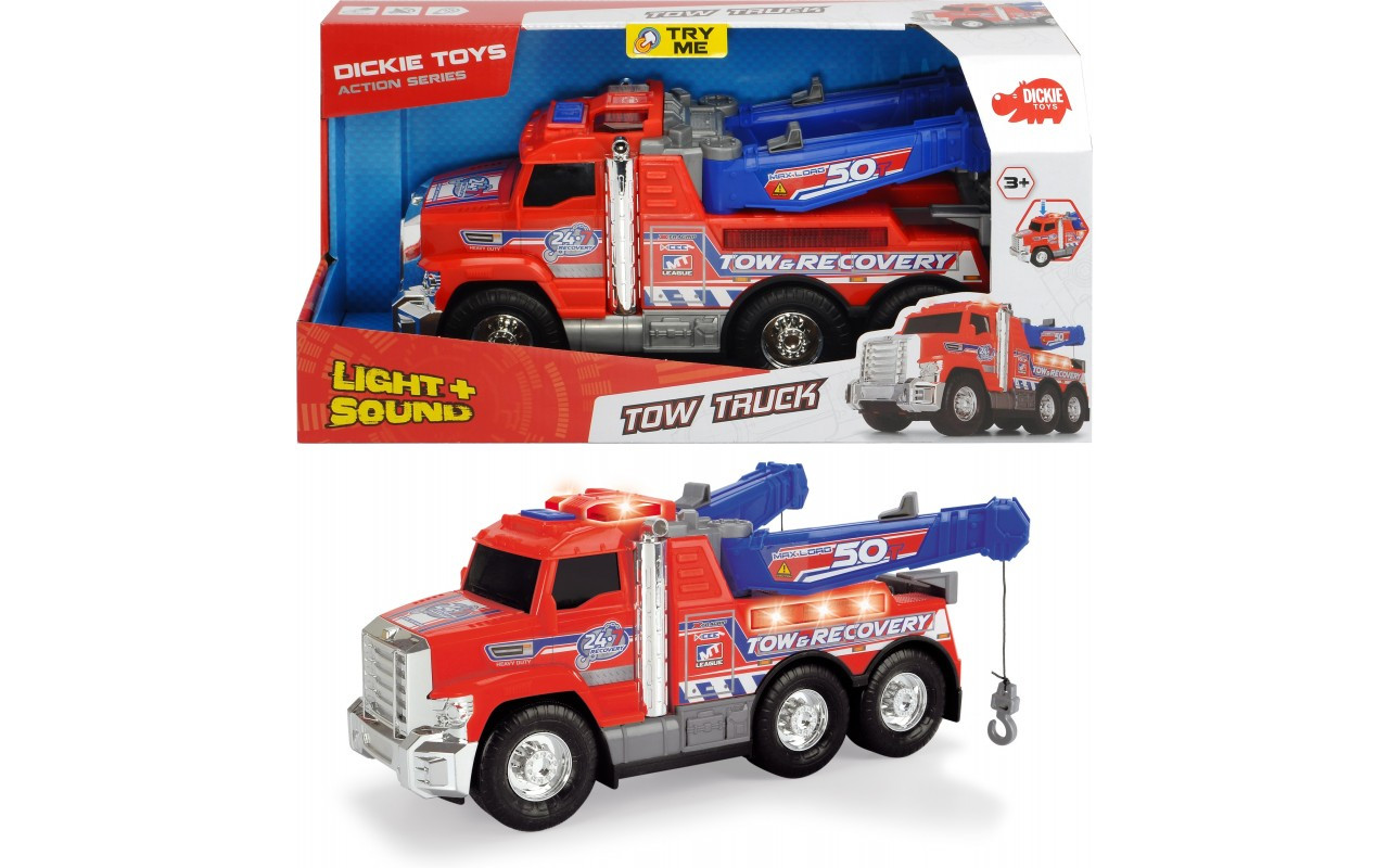 Спецтехніка Dickie Toys Евакуатор з подвійним маніпулятором 3306014